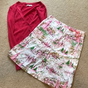 Sail boat skirt - J. Crew